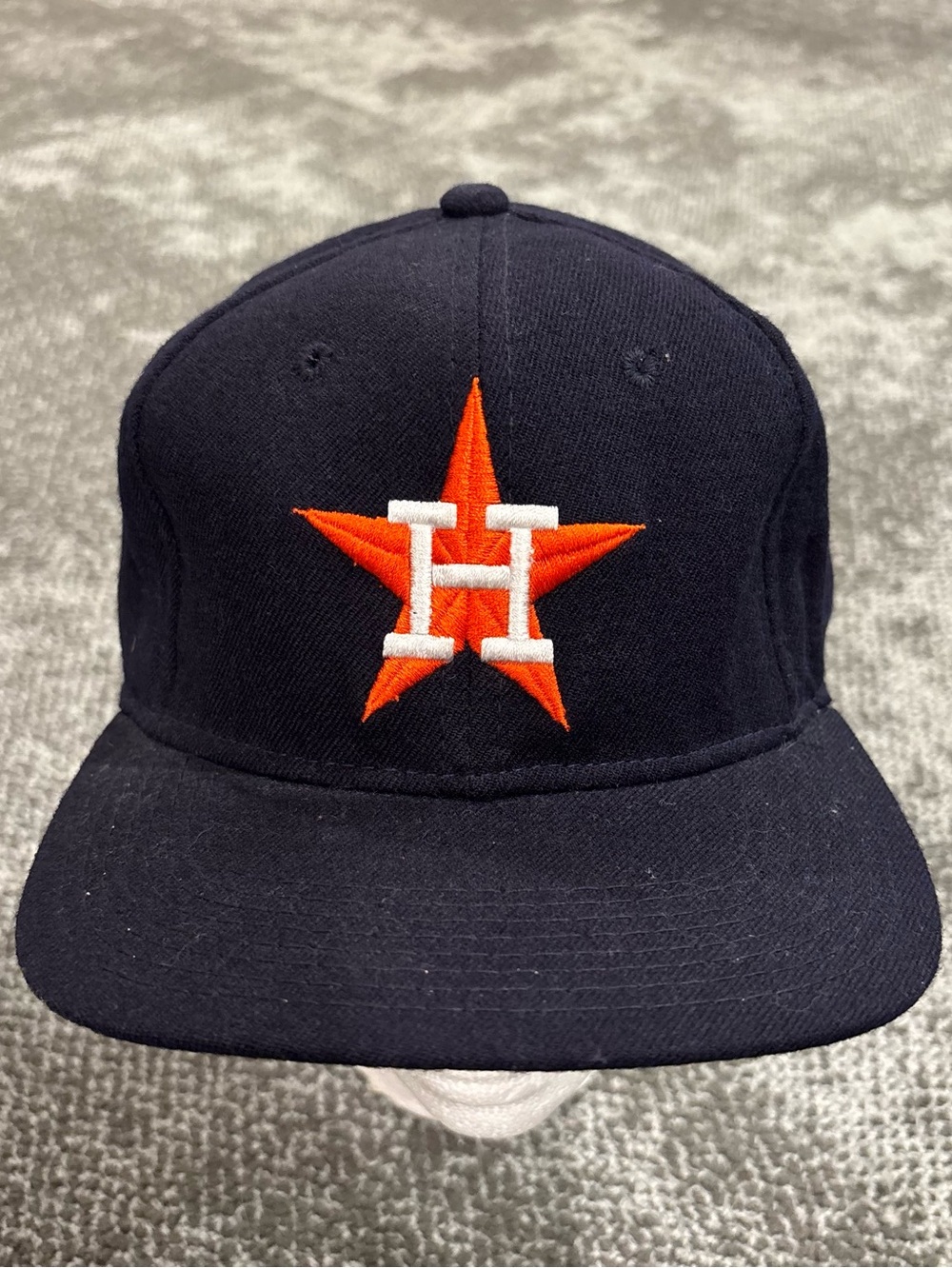 Vintage 90s Houston Astros Sports Specialties Hat Cap 100% Wool PRO MLB 7 1/8